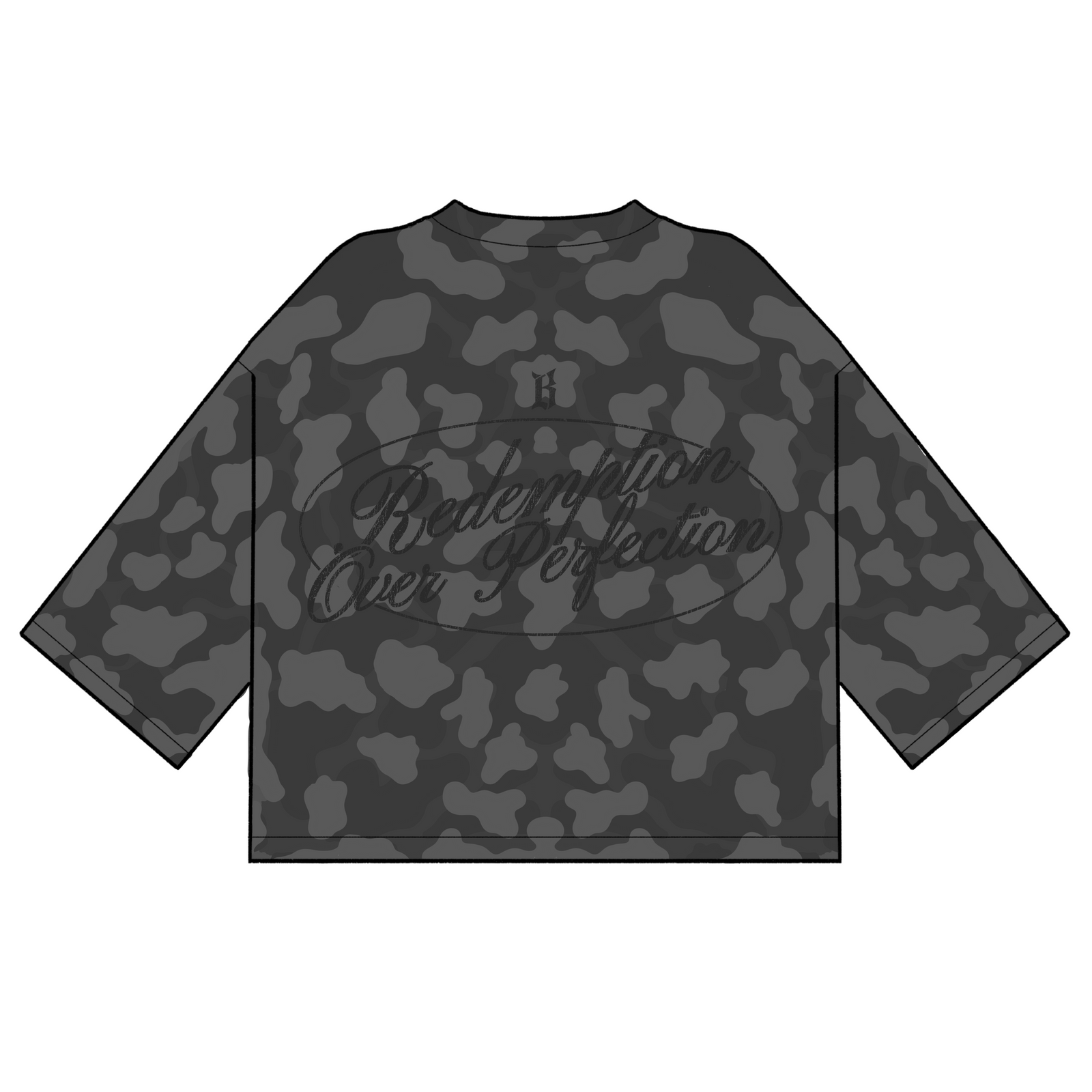 "BLACK CAMO" T-SHIRT